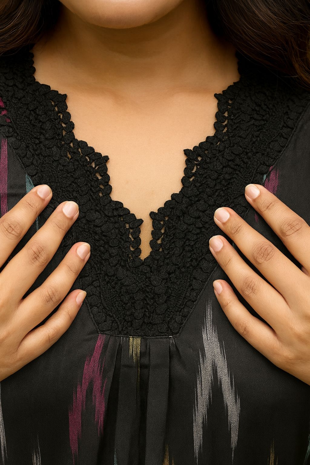 Black Kurta Set